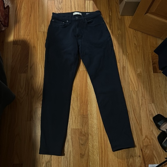 Garment-Dyed Athletic Slim Jeans in Ink | Size 29x30 - Picture 9 of 10